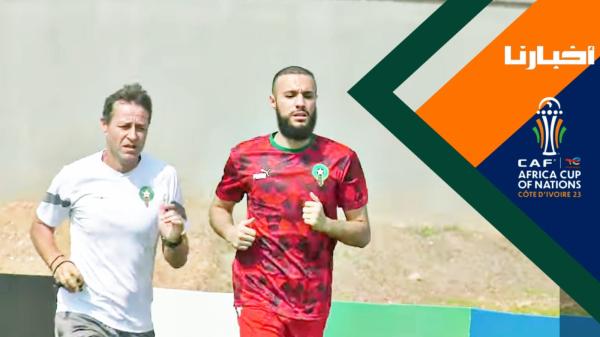 تداريب إنفرادية لنصير مزراوي